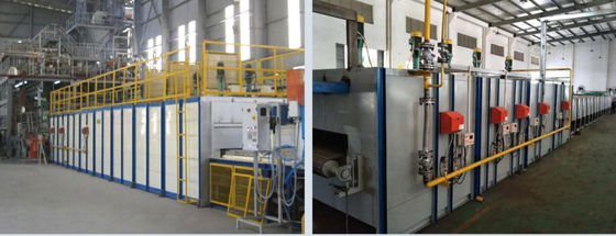 Behälter Industrieglasöfen mit einem Wirkungsvolumen von 0,5-3,5 m3 und Gasbrennstoffart