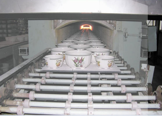 Tägliche Keramik-Bau-Blüten-Bäckerei Gas-Rollenofen