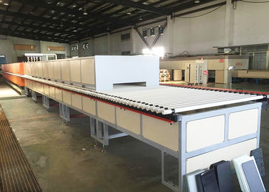 Hochtemperatur-Glasdekorationstechnologie mit 500-3500 mm Maschengürtelbreite