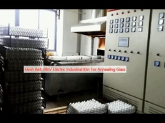 Maschengürtel 380 V Elektrische Industrieofen zum Aufheizen von Glas