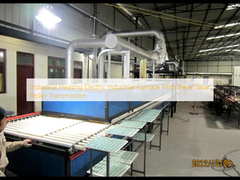 Industrieheizung Elektro-Industrieofen mit Schrägrad-Rollerübertragung