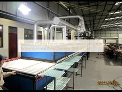 Industrieheizung Elektro-Industrieofen mit hoher Temperatur und Rollendurchmesser Ø60-120 mm