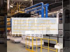 Temperatur-Gleichmäßigkeit ± 5 °C Konstanttemperaturzone Industrie-Keramikofen mit U-förmigem Silizium-Molybdän-Stab-Heizelement Keramik-Isolierung Feuerfestmaterialien